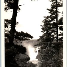 c1940s Kakabeka Falls, Ont, CAN RPPC Waterfall Ontario Canada Port Arthur A187 picture