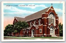 Oklahoma City~Wesley United Methodist Episcopal Church~Double Doors~Side Entry picture