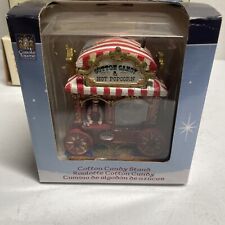 New Carole Towne Cotton Candy Stand, Carnival, Holiday Village Christmas, LEMAX picture