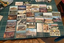 Nice Lot of 34 Mixed Vintage Postcards -Lots Of Variety picture