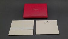 GENUINE CARTIER STATIONARY BLACK PANTHER PRINT 8 SETS CARDS/ENVELOPES NEW picture