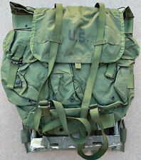 18H VERY GOOD MEDIUM LC-2 ALICE PACK- COMPLETE WITH FRAME, KIDNEY PAD AND STRAPS picture