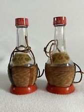 Vintage Italian Swiss Colony Bottle Salt and Pepper Shakers picture