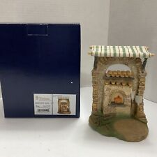 Fontanini baker shop 5 inch Scale Heirloom Collection Coin on Back picture
