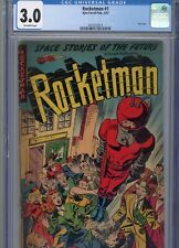 ROCKETMAN #1 AFFORDABLE GRADE CGC ONLY ISSUE STUNNING COVER picture