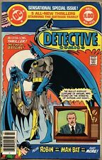Detective Comics #492-1980 fn 6.0 Batman Giant Size Jim Aparo Batgirl Penguin Ma picture