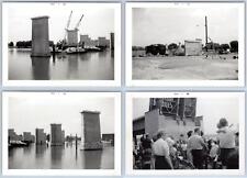1960-61 SET/4 WASHINGTON DC WOODROW WILSON BRIDGE CONSTRUCTION SNAPSHOTS PHOTOS picture