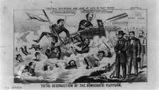 Total Destruction of Democratic Platform,Schuyler Colfax,Jefferson Davis,1868 picture