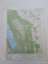 Vintage 1959 USGS Map-Lake Berryessa, Ca Quadrangle picture