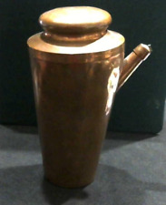 Bronze/Sterling Silver Cocktail Shaker by Jos. Heinrichs Pat.FEB 22, 1910 picture