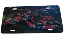 Koi Pond Fish License Plate 6 X 12 Inches New Aluminum Made In USA picture