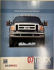 AL#15 2007 2008 Ford F Series Super Duty Truck Sales Brochure Folder 32 page picture