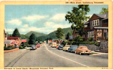 Gatlinburg, Tennessee - A view of downtown on Main Street - in the 1940s picture