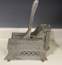 Vintage Bloomfield Cast Iron Heavy Duty Potato French Fry Cutter picture