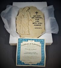 The Bradford Exchange I Am with You Always Inspirational Sculpted Jesus Plaque picture