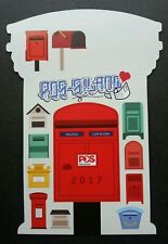 [AG] P4 Malaysia World Post Day PostCrossing Postbox (postcard) *odd shape *New picture