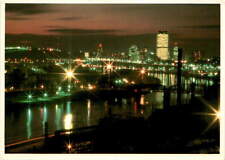 Pittsburgh, Monongahela River, J & L Steel Works, Andy Warhol Museum Postcard picture