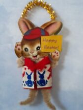 Retro Vintage Style Chenille Ornament for Easter  picture