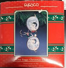 Enesco Christmas Ornament 1991 One Foggy Christmas Eve Glasses Spectacles Mouse picture