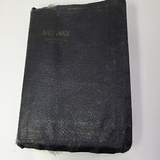Holy Bible Red Letter Edition Pre-1935 World Syndicate Publishing Black Vintage picture