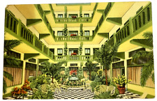 Postcard Miami Florida Hotel Miller Postmarked 1948 picture