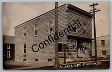 Real Photo Allen's Store At Brownville New York Jefferson County NY RP RPPC D139 picture