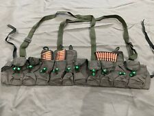 VIETNAM CHINESE SKS TYPE 56 7.62X39 CHEST-RIG BANDOLIER AMMO POUCH picture