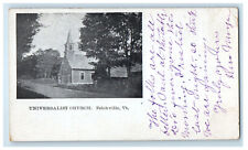 1907 Universalist Church, Felchville Vermont VT Amsden VT PMC Postcard picture