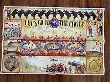 Authentic 2000 Ringling Bros Barnum & Bailey Circus Poster Publicist Edition picture