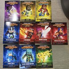 minecraft dungeons arcade cards lot (10 Cards, 2 Unique) Series 2 picture