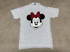 Vintage Disney Minnie Mouse Shirt Unisex Medium M Gray Single Stitch USA Adult picture