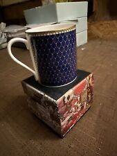Halcyon Days Midnight Blue Ceramic Mug picture