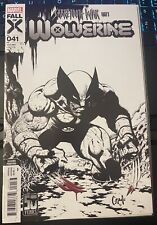 Wolverine #41 2nd Print 1:25 Capullo Sketch Variant See Pics For Condition picture