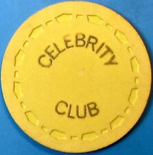Vintage Casino Chip. Celebrity Club, Los Angeles, CA. Q13. picture
