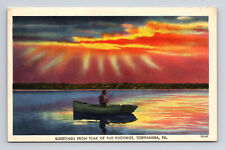 WB Postcard Tobyhanna PA Pennsylvania Greetings from Peak of the Poconos picture