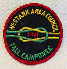 1971 Westark Area Council Fall Camporee Boy Scout Arkansas Patch BSA picture