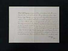1868 Queen Spain Isabella II Signed Royal Document Autograph Manuscript Royalty picture