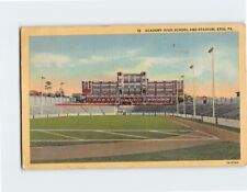Postcard Academy High School and Stadium Erie Pennsylvania USA North America picture