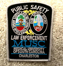 MEDICAL UNIVERSITY OF SOUTH CAROLINA POLICE DEPARTMENT PATCH - POLICE UNITY TOUR picture