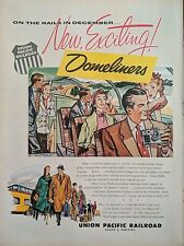 1954 Vintage Union Pacific Railroad Trains Print Ad, Explore The Country picture