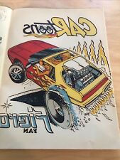 CARtoons Comics Magazine Vintage Street Rod Hot Rod Fiero Dragster August 1984 picture