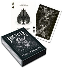 Bicycle Guardian Black Playing Cards Deck 2008 Retired Theory11 New Sealed picture