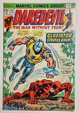 DAREDEVIL #113, 1974 GLADIATOR Appears, 1st DEATHSTALKER, MVS intact picture