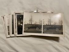 1916 Premier Motor Car Company Indianapolis Indiana factory assembly stereoviews picture