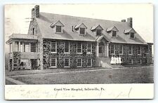 1924 SELLERSVILLE PENNSYLVANIA PA GRAND VIEW HOSPITAL EARLY POSTCARD P4178 picture