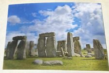STONEHENGE 3D Holographic Lenticular Card 6.5” X 4.5” Postcard Trippy UFO ALIEN picture