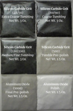 Rock Tumbling Grit Super Kit 6 Pack for Hard or Soft Stones Using a 3lb Tumbler picture