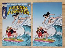 Betty & Veronica Friends Forever Summer Surf Party #1 (2022) RARE Whatnot Set picture