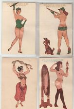 HOLD TO LIGHT, HTL, MOST EROTIC, 14 Vintage Postcards (L6941) picture