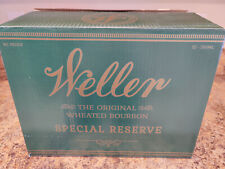 W.L. Weller Special Reserve green label bourbon whiskey WSR box case with insert picture